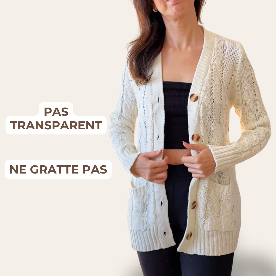 Alice - Cardigan ultra confort pour femme