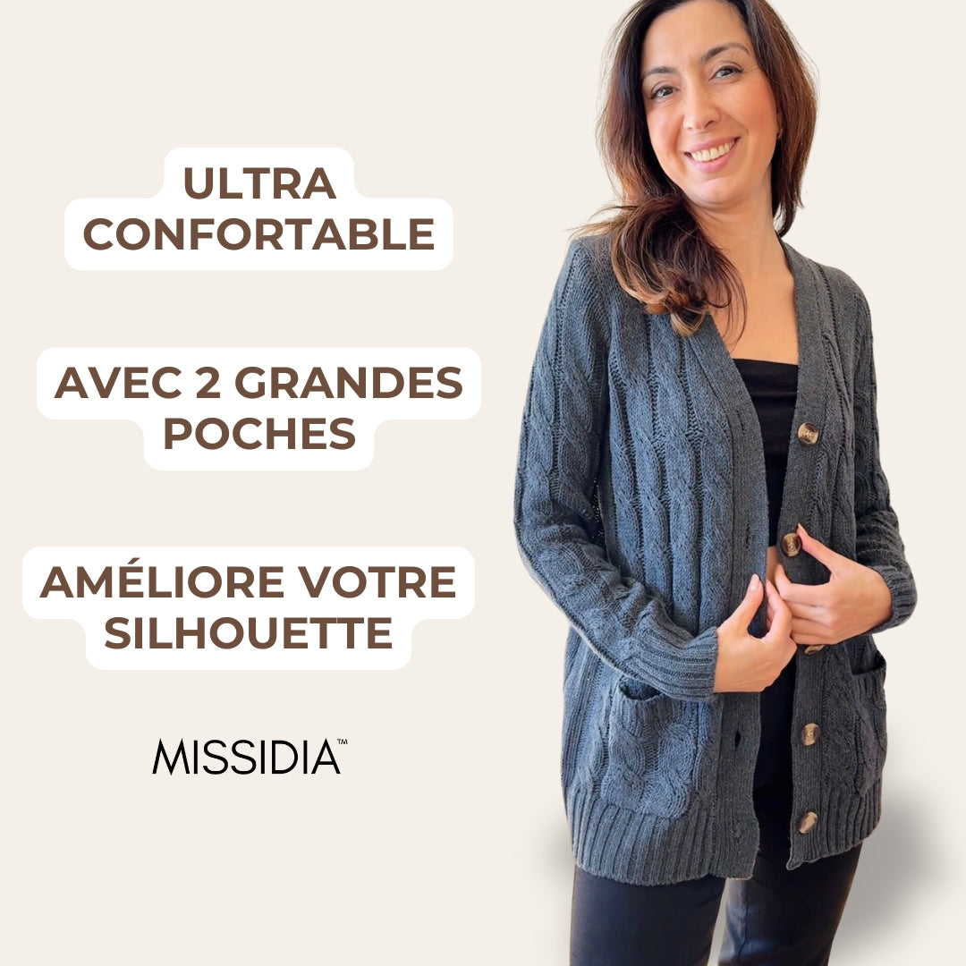 Alice - Cardigan ultra confort pour femme